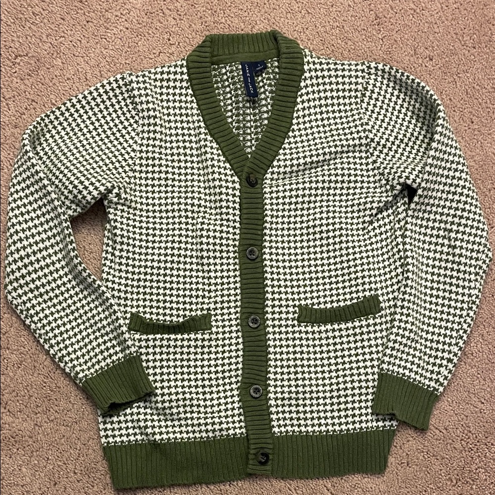Janie and Jack boys 7 cardigan sweater